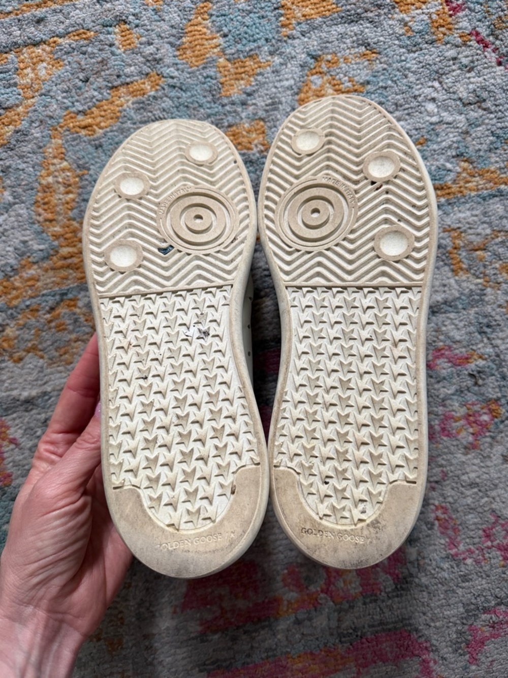 Golden Goose Pure Star Low Top Vegan Sneakers Good Condition - Picture 7 of 8